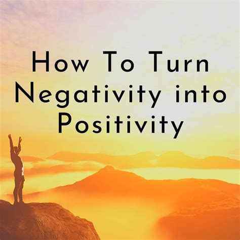 How To Turn Negativity Into Positivity Dr Asha Prasad
