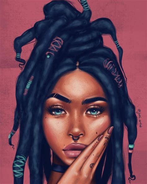 Pinterest Prettiiegorgeous ♥ Black Art Painting Black Girl Art