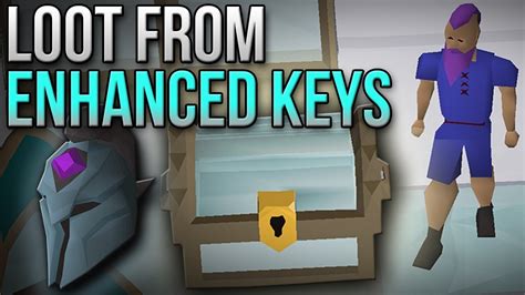 Loot From 50 Enhanced Crystal Keys Osrs Youtube
