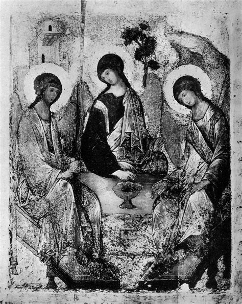 The icon of the trinity by andrei rublev. 1000+ images about Rublev Trinity on Pinterest