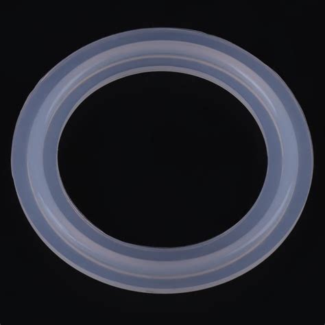 Lyumo 10pcsset 15 Sanitary Clamp Ferrule Silicone Sealing Gasket Ring