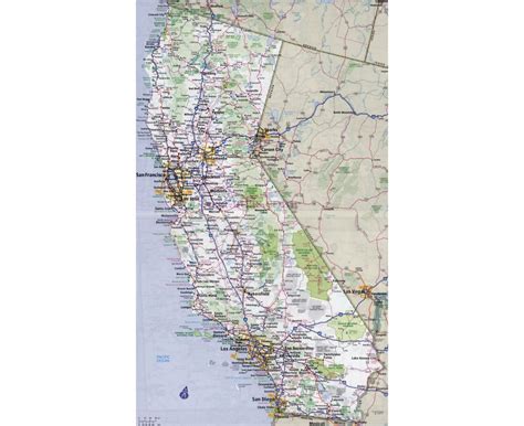 Maps Of California Collection Of Maps Of California State Usa
