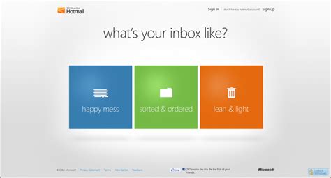 Whats Your Inbox Like An Hotmail Initiative