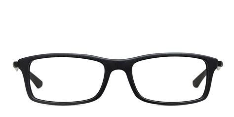 Ray Ban 7017 Black Prescription Eyeglasses