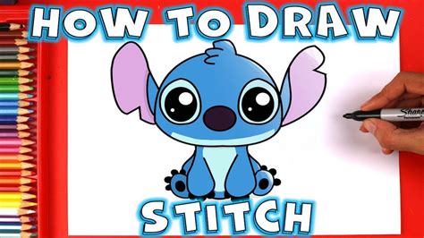 How To Draw Stitch From Lilo And Stitch Youtube