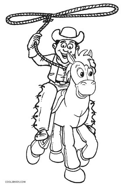 Color a cowboy hat, boot, campfire, cactus, covered wagon, horseshoes and more. Printable Cowboy Coloring Pages For Kids