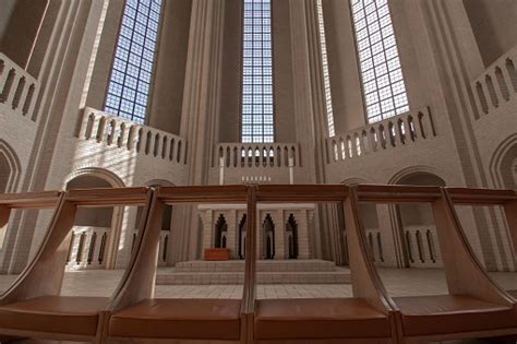 Inside Of The Grundtvigs Church In Copenhagen Stock Photo Download