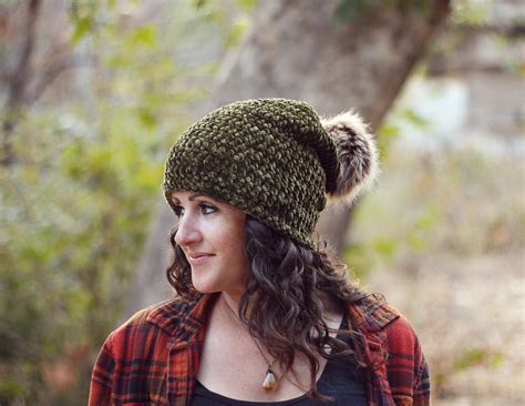 Crochet Velvet Slouchy Beanie Free Pattern Laptrinhx