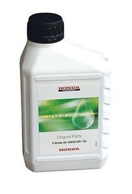 For use as a lubricant. Honda 4 Stroke Engine Oil 10W30 API/SJ 0.6L | eBay