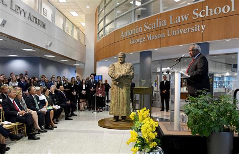 New Bronze Of Antonin Scalia Unveiled At Law School In Virginia Bearing