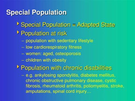 Ppt Exercise For The Special Population Powerpoint Presentation Free