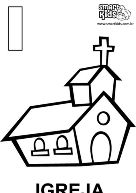 Colorir Desenho Igreja Desenhos Para Colorir Smartkids