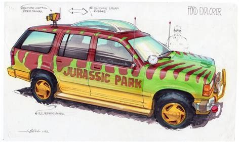 Tour Vehicle Film Universe Jurassic Outpost Encyclopedia