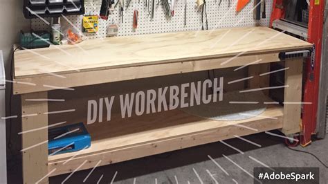 Diy Wood Workbench How To Build A Wood Tool Workbench For Your Garage