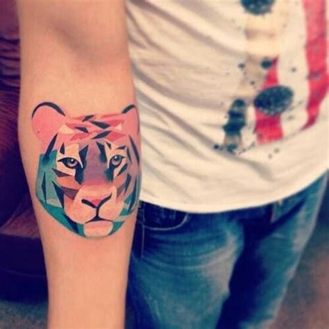 Russian Artist Sashaunisex Diseño Del Tatuaje Del Tigre Tatuajes Al