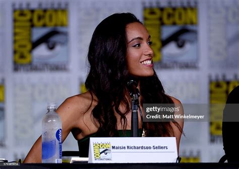 Actress Maisie Richardson Sellers Attends Dcs Legends Of Tomorrow