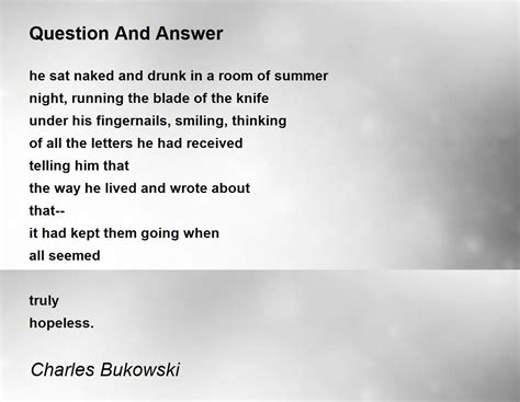 Poems For Grade 4 With Questions And Answers