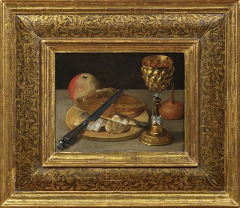 Still Life With Herring A Panel By The Workshop Of Georg Flegel 1566