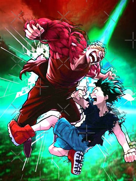 Muscular Vs Deku Iphone Case For Sale By Trinityharmonia Redbubble