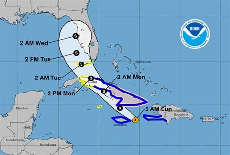 Tropical Storm Elsa Slows As It Continues Track Toward Florida
