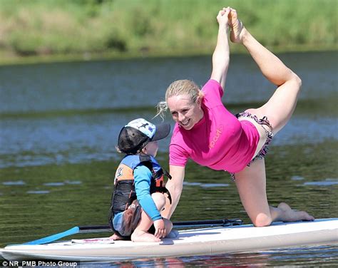 Meet The Mother Who Does Yoga On Her Stand Up Paddle Board While Her