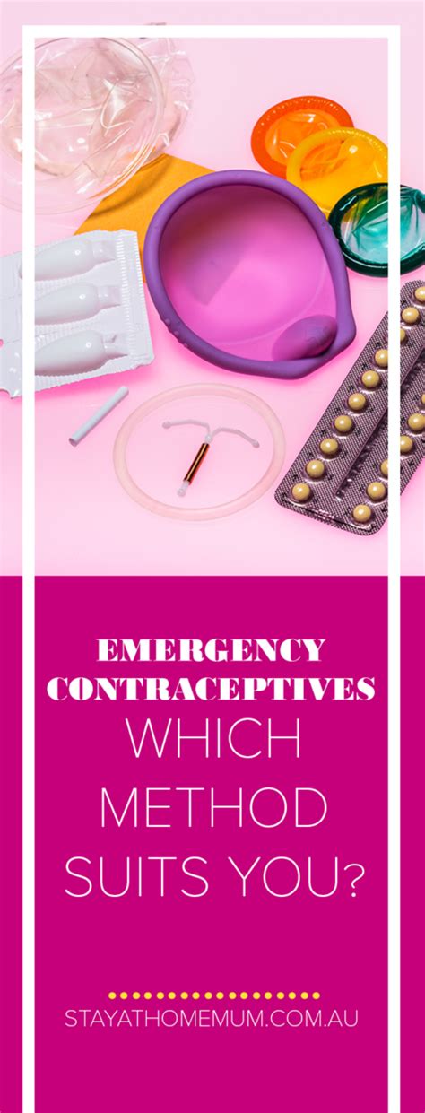 Emergency Contraceptives Which Method Suits You