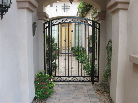 Famous Courtyard Entry Gates Popular Ideas