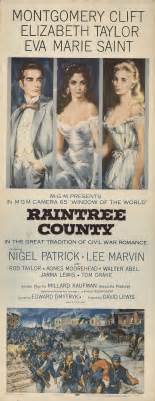Raintree County 1957 Original Movie Poster Elizabeth