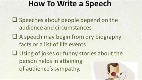 How To Write A Speech About Someone Youtube