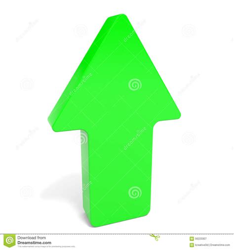 Green Up Arrow Stock Illustration Illustration Of Market 56223307