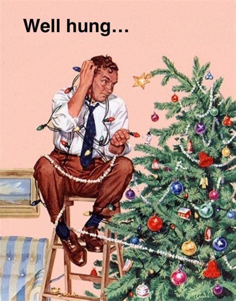 funny vintage holiday card vintage image christmas card