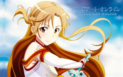 Wallpaper Ilustrasi Anime Sword Art Online Yuuki Asuna Gambar