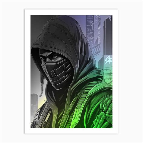 Shadows Ninja Vigilante Graphic Comic Military Mysterious Shadows Art