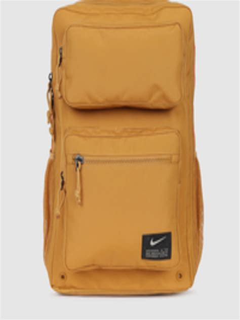 Buy Nike Men Yellow Solid Backpack Backpacks For Men 11547500 Myntra