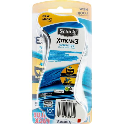 10 best schick mens razors of june 2021. Schick Mens Razor Disposable Xtreme 3 Sensitive 10 pack ...