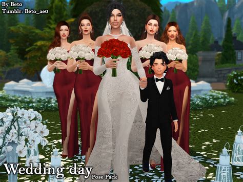 Sims Wedding Pose Pack