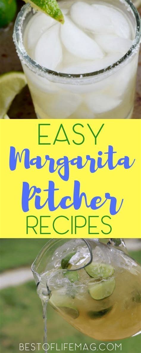 These Margarita Pitcher Recipes Are Perfect For A Crowd And Make The