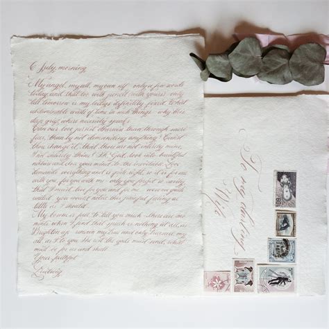 Romantic Handwritten Love Letters Cronoset