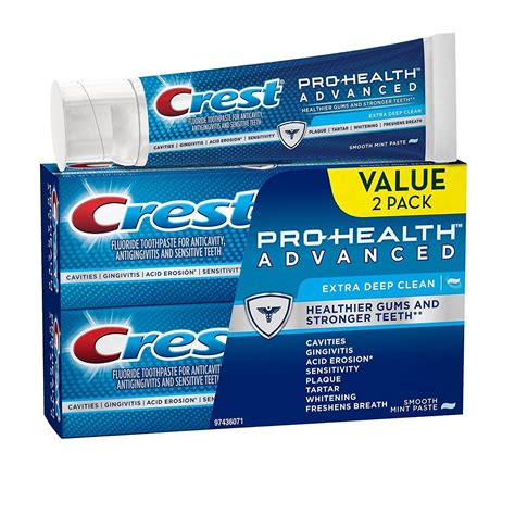 Crest Pro Health Advanced Extra Deep Clean Toothpaste Deals