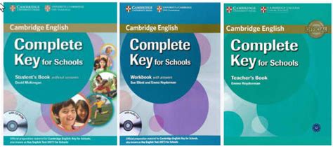 Series Cambridge English Complete Key For Schools Students Book