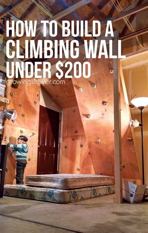 How To Build The Ultimate Home Climbing Wall Under 200