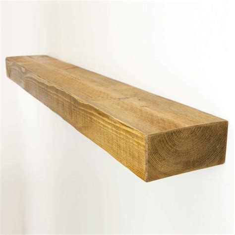 Buy Funky Chunky Furniture 6x3 Rustic Solid Wood Floating Shelf Medium