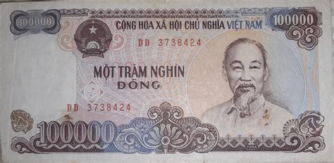 100 000 Dong Vietnam Numista