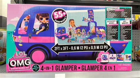 Walmart Lol Surprise Omg 4 In 1 Glamper Fashion Doll Camper The