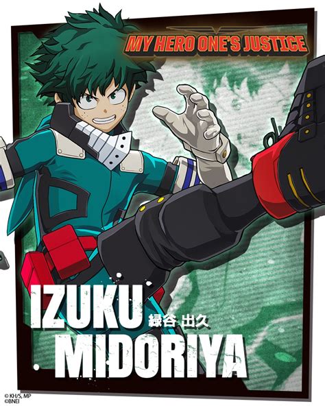 My Hero Ones Justice Screenshots Show Izuku Midoriya