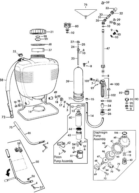 Chapin Sprayer Parts Diagram