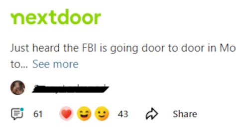 Fact Finders Fbi Randomly Knocking On Doors