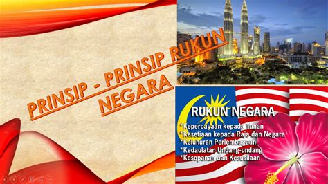 The formulation of the principles of the rukun negara was the efforts of the national consultative council (majlis the aim of the rukun negara is to create harmony and unity among the various races in malaysia (jeong & nor fadzlina, 2012; RUKUN NEGARA SEBAGAI IDEOLOGI: Prinsip-Prinsip Rukun Negara