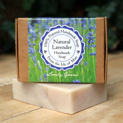 Natural Lavender Soap • Lovely Greens Handmade