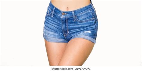 Girls Jeans Shorts Models Stock Photos And Pictures Images Shutterstock